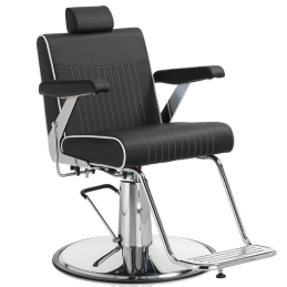 ΠΟΛΥΘΡΟΝΑ BARBER CHAIR ΜΑΥΡΗ
