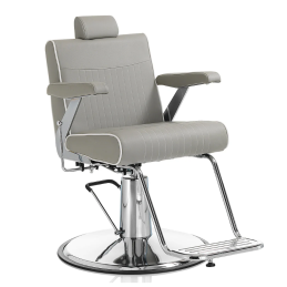 ΠΟΛΥΘΡΟΝΑ  BARBER CHAIR ΓΚΡΙ