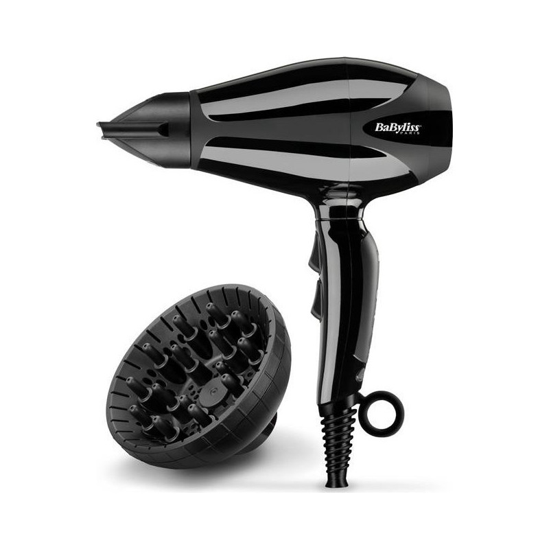 Babyliss Compact Pro 6715DE Επαγγελματικό Πιστολάκι Μαλλιών με Φυσούνα 2400W 6715DE