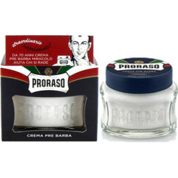 Proraso Pre-Shave Περιποίησης για Γένια Blue με Αλόη Βέρα & Βιταμίνη Ε 100ml