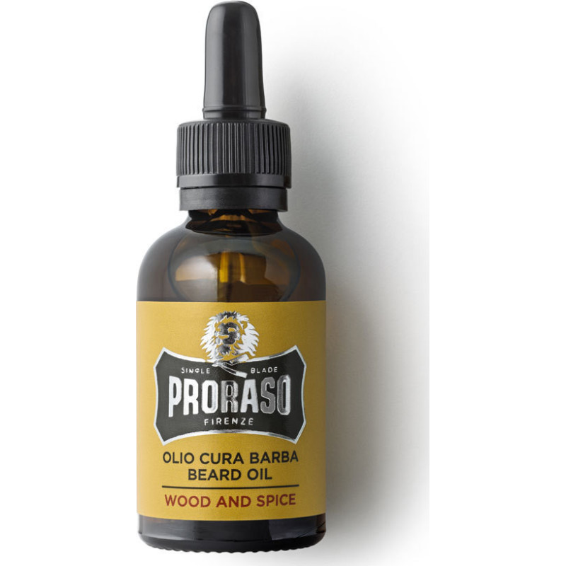 Proraso Λάδι Περιποίησης για Γένια Wood & Spice 30ml